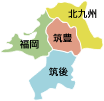 福岡地図